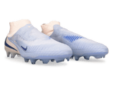 Nike Men's Phantom 6 High Elite FG LV8 Soccer Cleats Ghost/Guava Ice Together