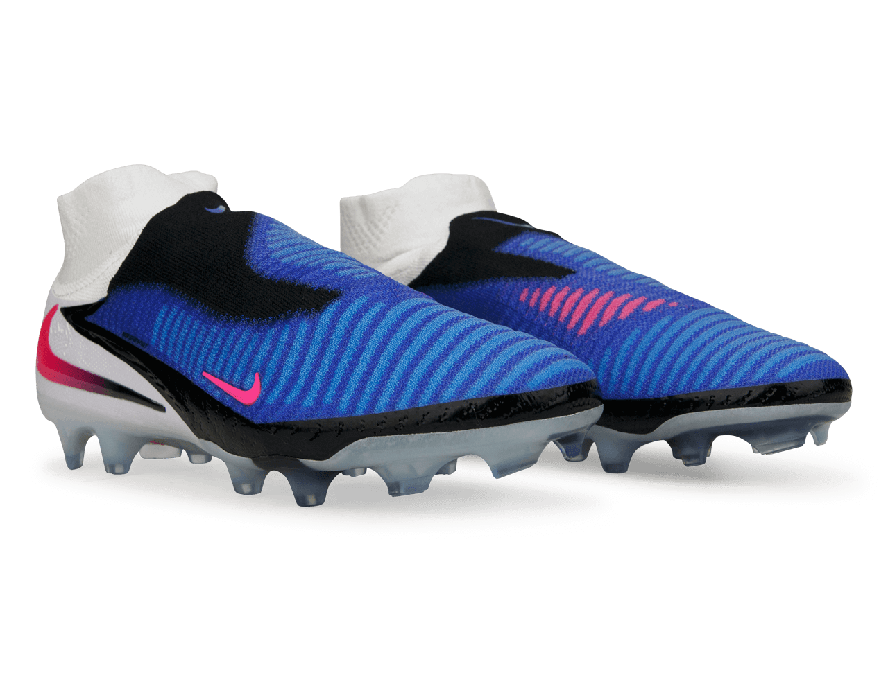Nike Men's Phantom 6 High Elite FG Racer Blue/Pink Blast – Azteca