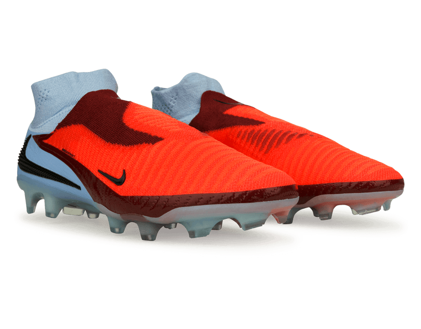 Nike Men's Phantom 6 High Elite FG Royal Tint/Black/Bright Crimson Together