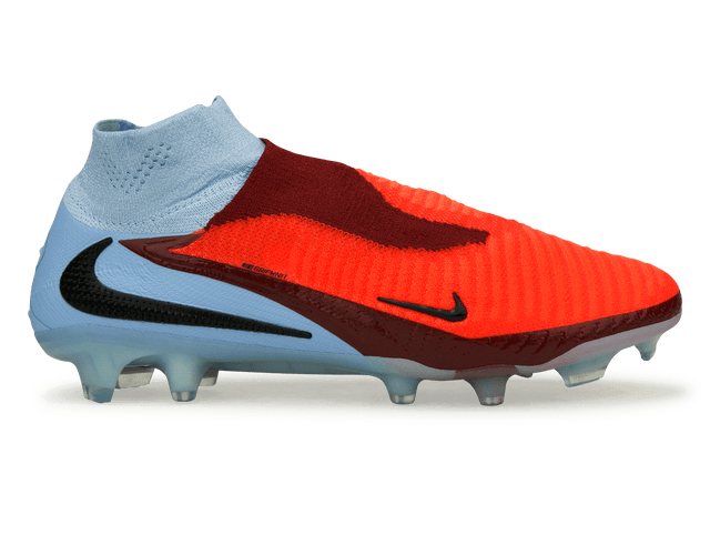 Nike Men's Phantom 6 High Elite FG Royal Tint/Black/Bright Crimson Side