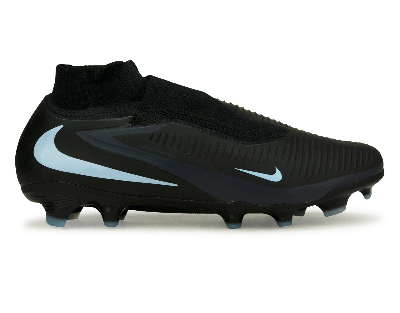 Nike Men's Phantom 6 High Pro FG Black/Ice Blue – Azteca Soccer