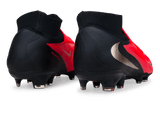 Nike Men's Phantom 6 High Pro FG Bright Crimson/Black Rear