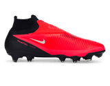 Nike Men's Phantom 6 High Pro FG Bright Crimson/Black Side