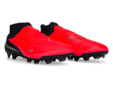 Nike Men's Phantom 6 High Pro FG Bright Crimson/Black Together