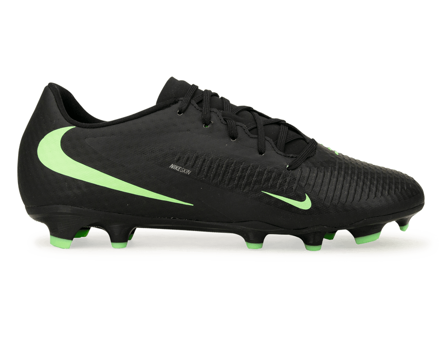 Nike Men's Phantom 6 Low Academy FG/MG Black/Illusion Green