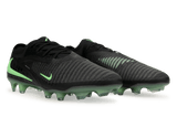 Nike Men's Phantom 6 Low Elite FG Black/Illusion Green Together