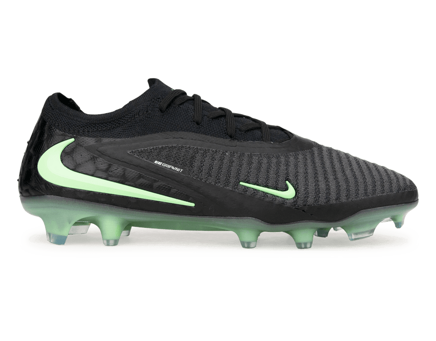 Nike Men's Phantom 6 Low Elite FG Black/Illusion Green