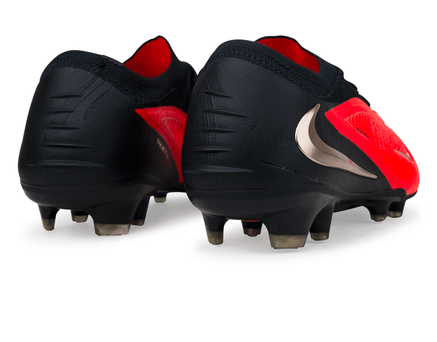 Nike Men's Phantom 6 Low Elite FG  Bright Crimson/Black Rear