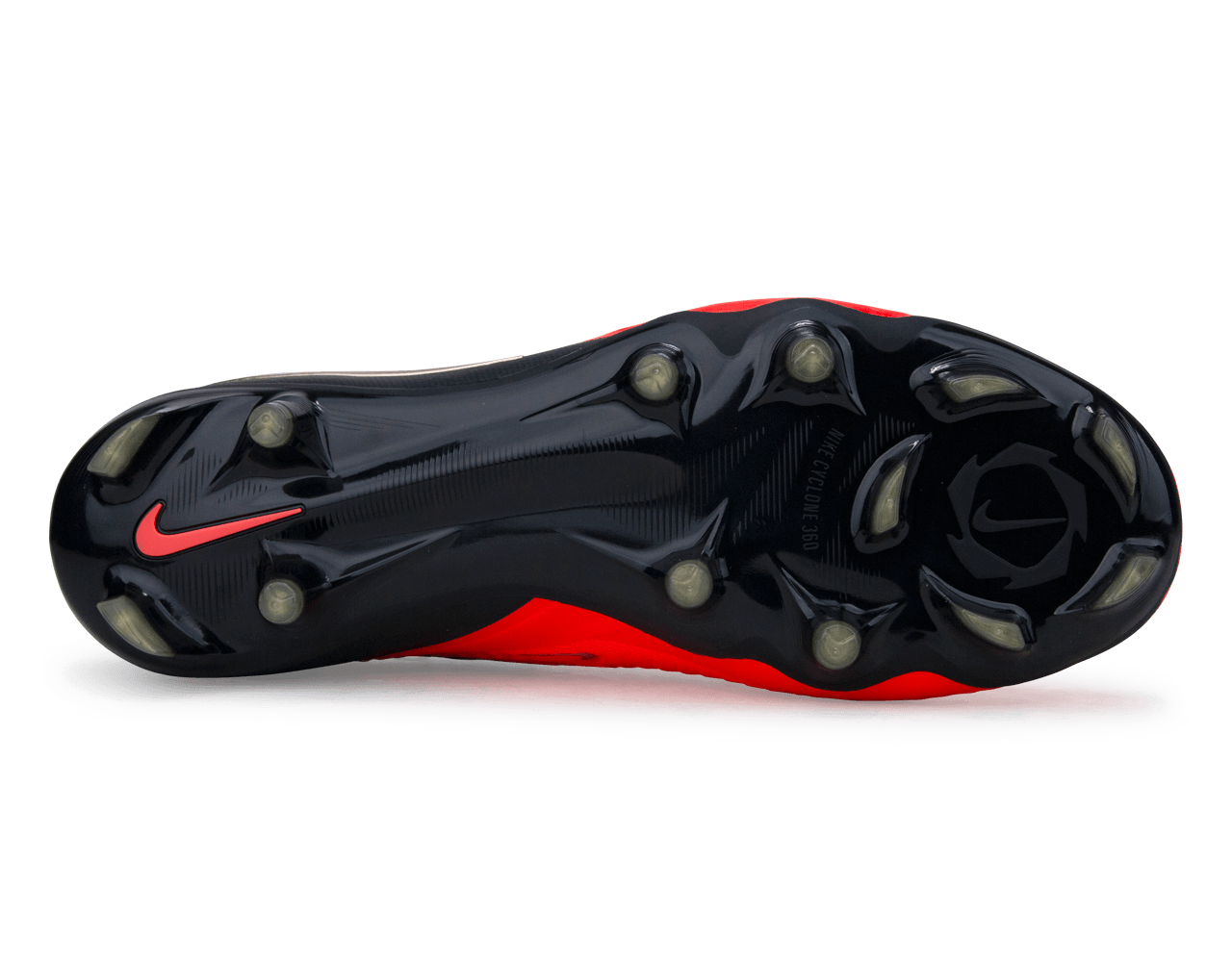 Nike Phantom 6 Low Elite AG ACC Crimson Black Limelight Soccer Mens Size 6 Nike Phantom 6 Low Pro Youth Firm Ground Cleats Soccer  main image 4