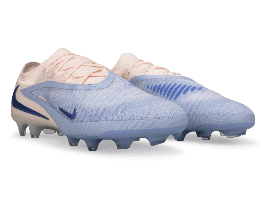 Nike Men's Phantom 6 Low Elite FG LV8 Soccer Cleats Ghost/Guava Ice Together