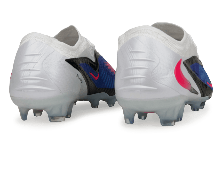 Nike Men's Phantom 6 Low Elite FG Racer Blue/Pink Blast Rear