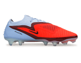 Nike Men's Phantom 6 Low Elite FG Royal Tint/Bright Crimson Side