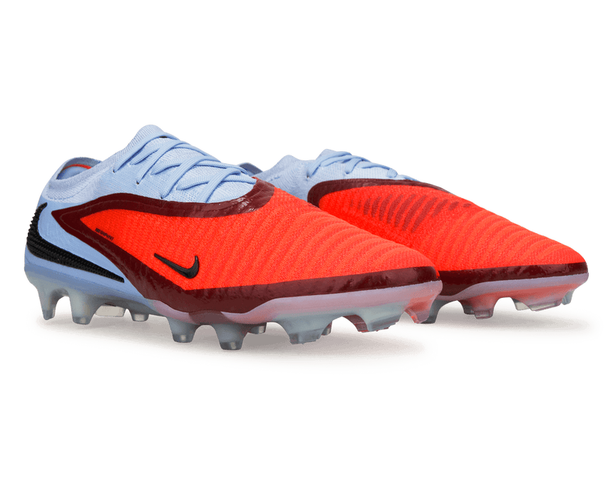 Nike Men's Phantom 6 Low Elite FG Royal Tint/Bright Crimson Together