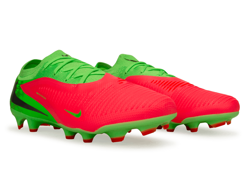Nike Men's Phantom 6 Low Pro 'Erling Haaland' FG Hot Punch/Green Together