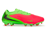 Nike Men's Phantom 6 Low Pro 'Erling Haaland' FG Hot Punch/Green