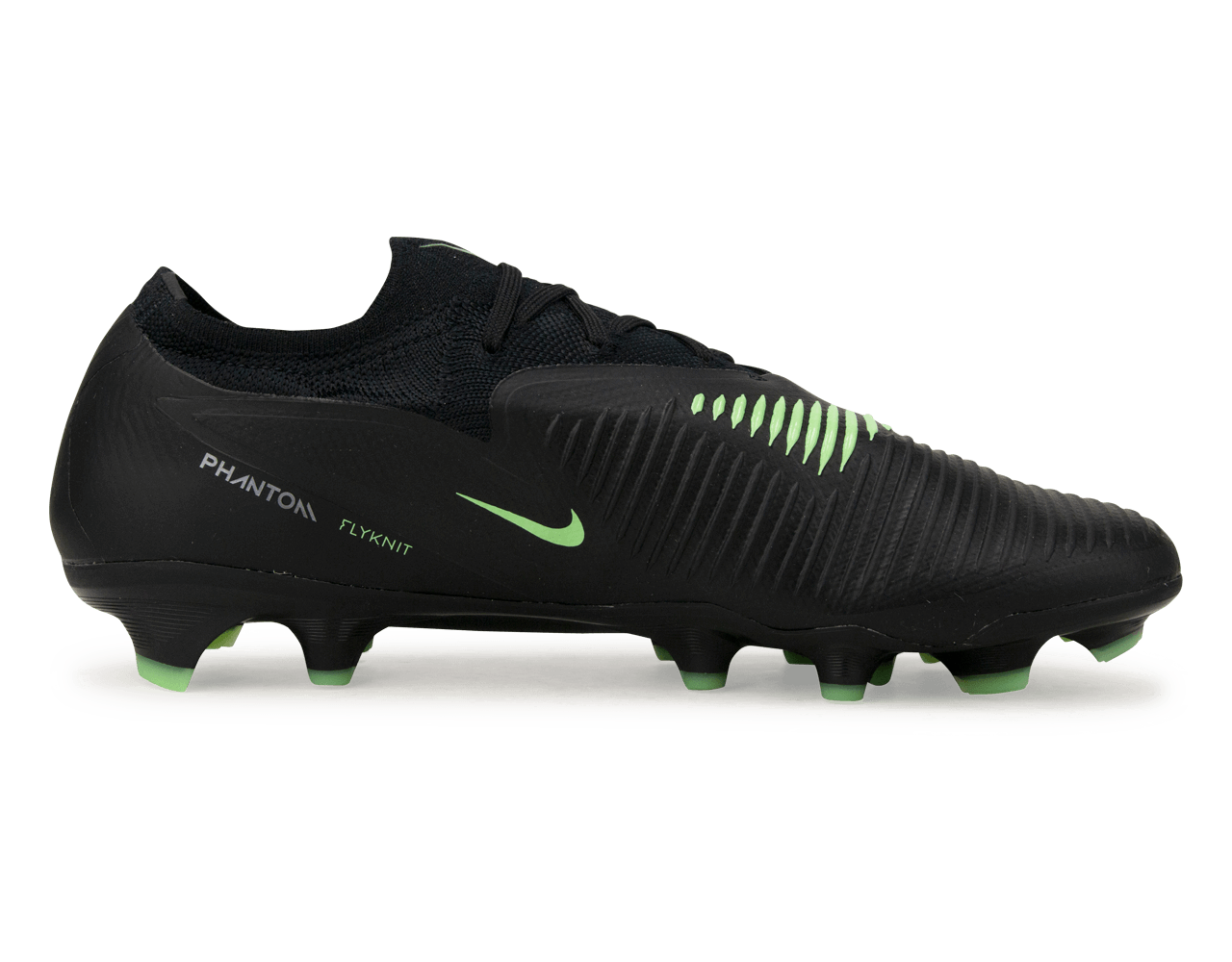Nike Men's Phantom 6 Low Pro FG Black/Illusion Green – Azteca Soccer