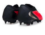 Nike Men's Phantom 6 Low Pro FG Bright Crimson/Black Rear