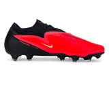 Nike Men's Phantom 6 Low Pro FG Bright Crimson/Black Side