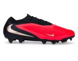 Nike Men's Phantom 6 Low Pro FG Bright Crimson/Black