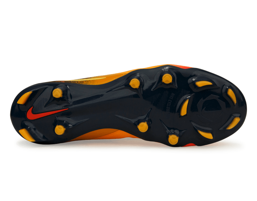 Nike Men's Erling Haaland Phantom 6 Low Pro FG Laser Orange/Lemon Sole