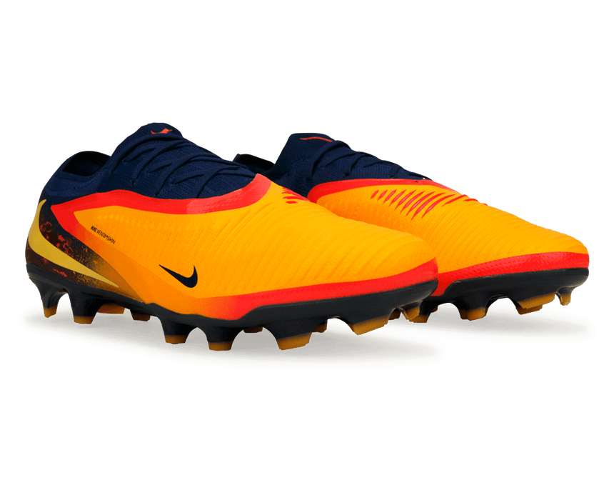 Nike Men's Erling Haaland Phantom 6 Low Pro FG Laser Orange/Lemon