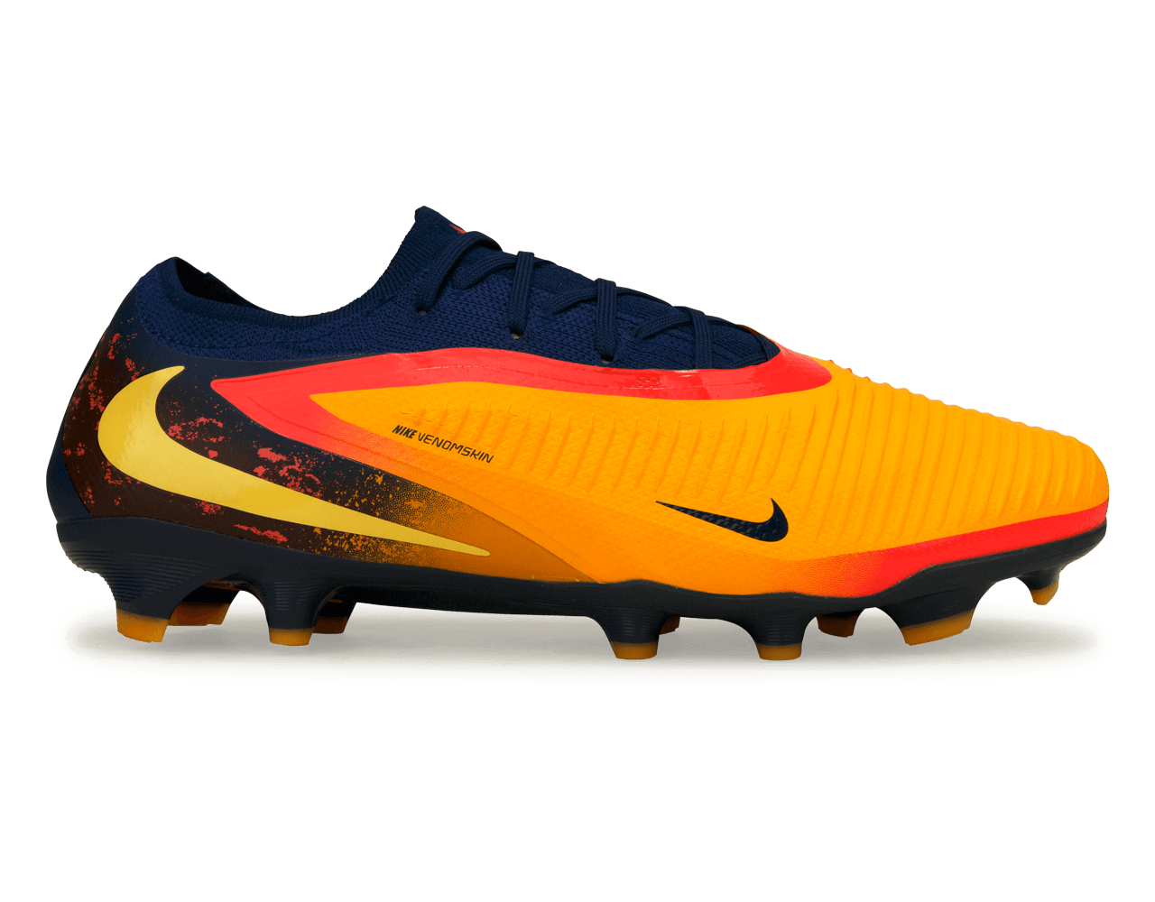 Nike Men's Erling Haaland Phantom 6 Low Pro FG Laser Orange/Lemon 