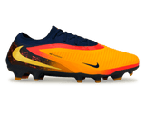 Nike Men's Erling Haaland Phantom 6 Low Pro FG Laser Orange/Lemon 