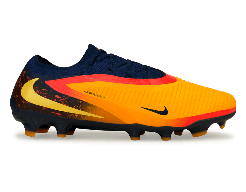Nike Men's Erling Haaland Phantom 6 Low Pro FG Laser Orange/Lemon