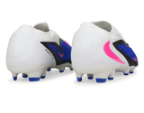 Nike Men's Phantom 6 Low Pro FG Racer Blue/Pink Blast Rear
