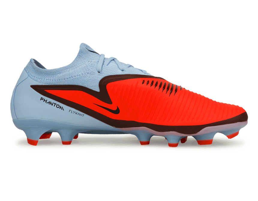 Nike Men's Phantom 6 Low Pro FG Royal Tint/Bright Crimson Side