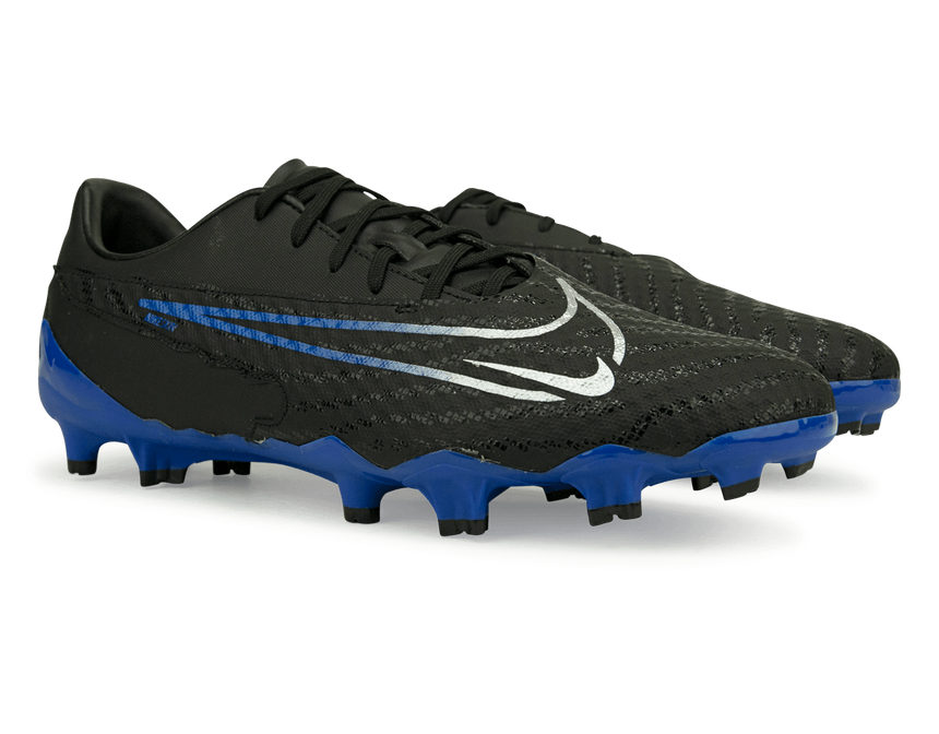 Nike Men's Phantom GX Academy FG/MG Black/Blue – Azteca Soccer