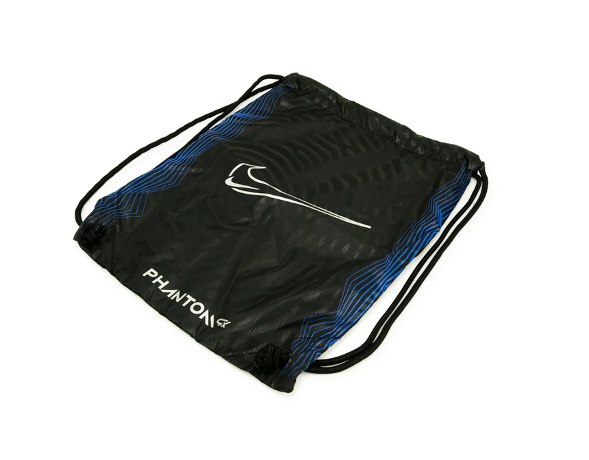 Nike Men's Phantom GX Elite FG Black/Blue Shoebag
