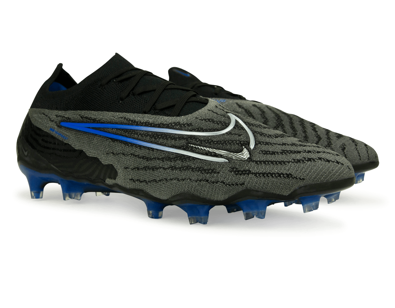 Nike Men's Phantom GX Elite FG Black/Blue - 8.5