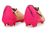 Nike Men's Phantom GX II Academy FG/MG Crimson Tint/Pink Blast Heel
