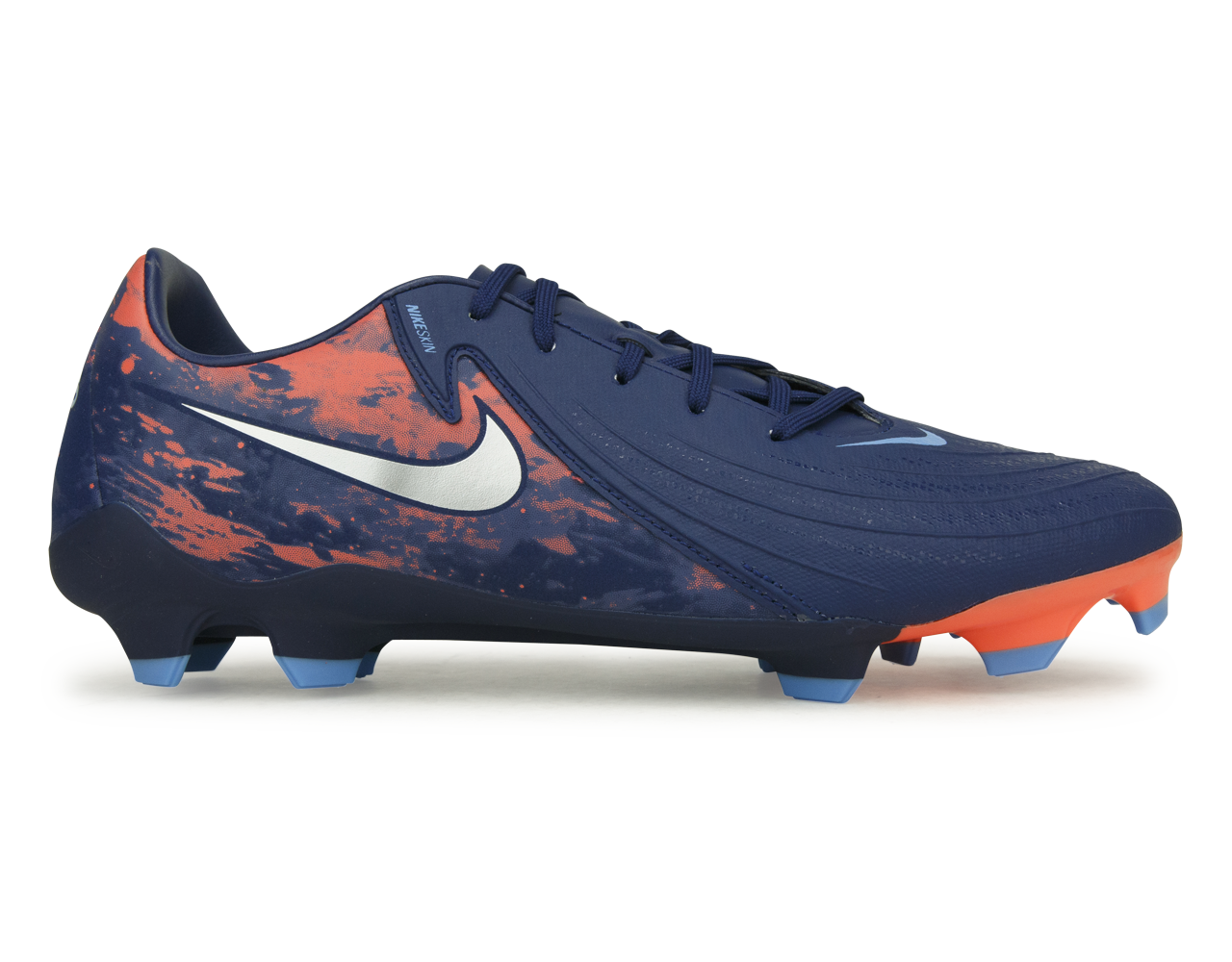Nike Men's Erling Haaland Phantom GX II Academy FG/MG Blue Void