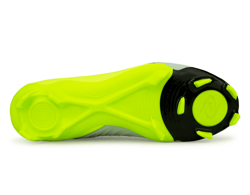 Nike Men's Phantom GX II Academy FG/MG Silver/Black/Volt Sole