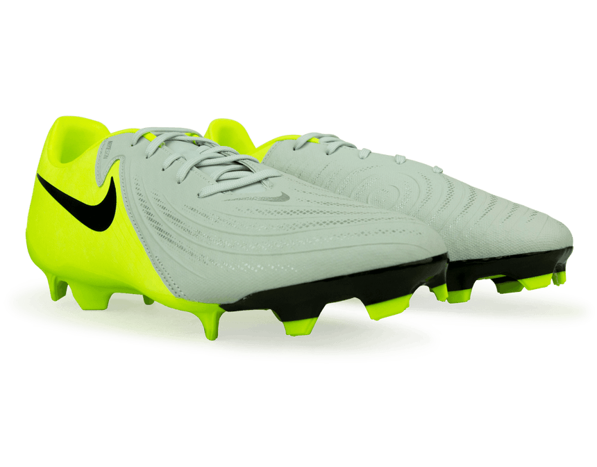 Nike Men's Phantom GX II Academy FG/MG Silver/Black/Volt Together