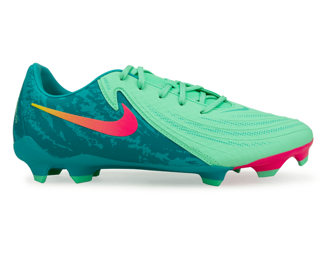 Nike Phantom GX II Academy LV8 FG/MG Green Glow/Black Nike Phantom GX II Academy LV8 FG/MG Green Glow/Black