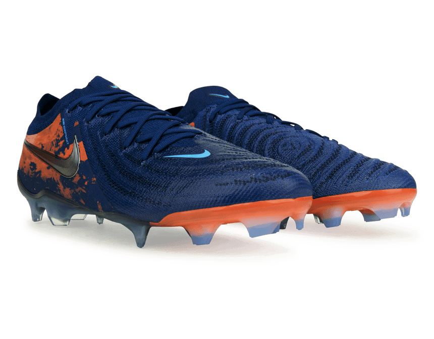 Nike Men's Erling Haaland Phantom GX II Elite FG Blue Void/Chrome