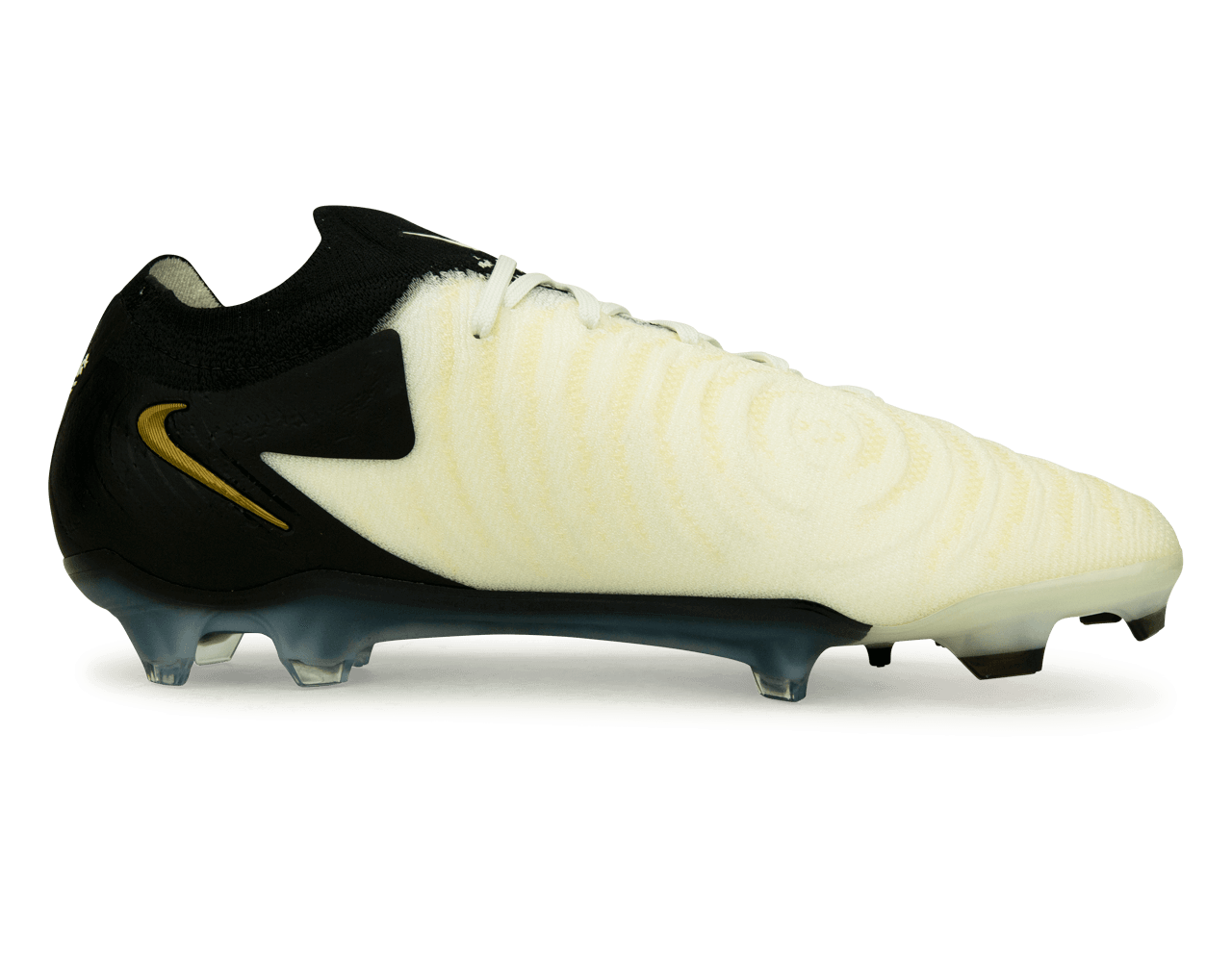 Nike Men's Phantom GX II Elite FG White/Black/Gold – Azteca Soccer