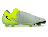 Nike Men's Phantom GX II Elite FG Metallic Silver/Black/Volt Side