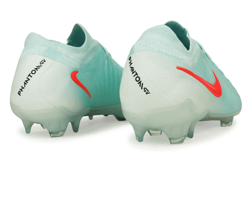 Nike Men's Phantom GX II Elite FG Mint/Red Rear