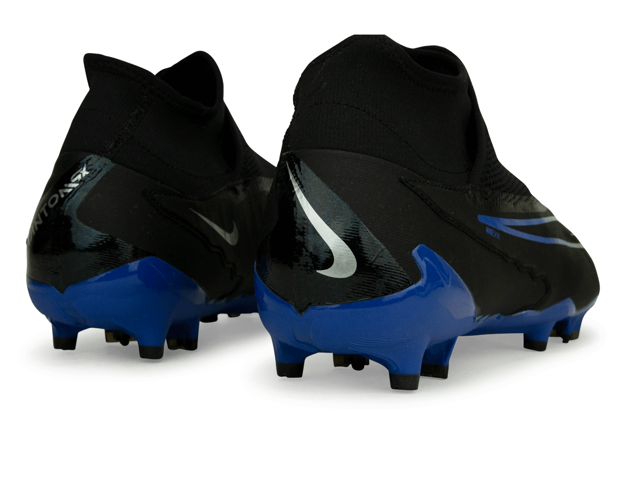 Nike Men's Phantom GX Pro DF FG Black/Blue Rear