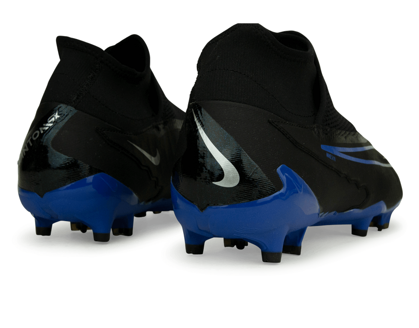 Nike Men's Phantom GX Pro DF FG Black/Blue – Azteca Soccer