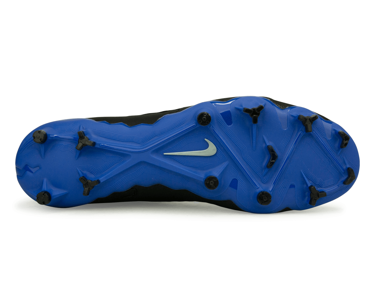 Nike Men's Phantom GX Pro DF FG Black/Blue Sole