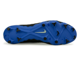 Nike Men's Phantom GX Pro DF FG Black/Blue Sole