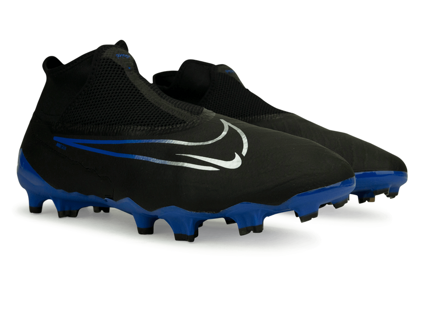 Nike Men's Phantom GX Pro DF FG Black/Blue – Azteca Soccer