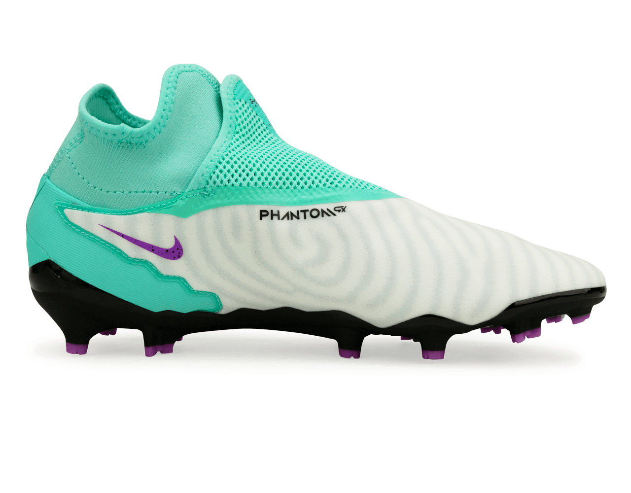 Nike Men's Phantom GX Pro DF FG Turquoise/Black/Purple – Azteca Soccer