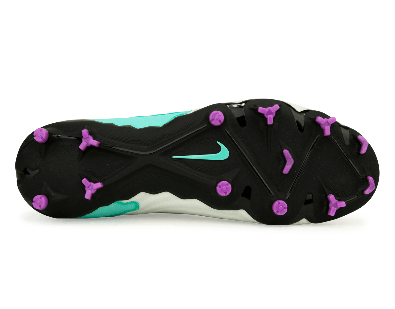 Nike Men's Phantom GX Pro DF FG Turquoise/Black/Purple Sole