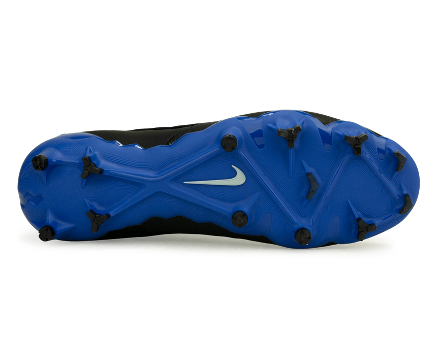 Nike Men's Phantom GX Pro FG Black/Blue Sole